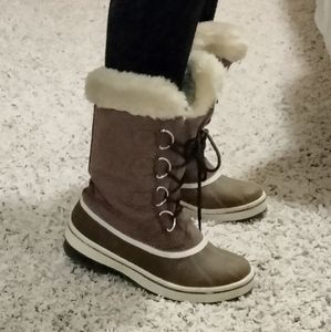 Winter Boots  Sherpa Lace Up